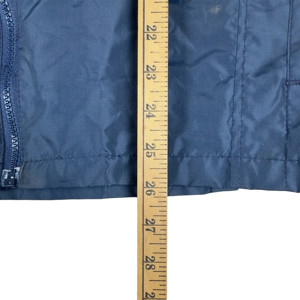 Vintage Bridgestone Cafe Racing Jacket Men's M Blue Yellow 70s 80s Swingster USA